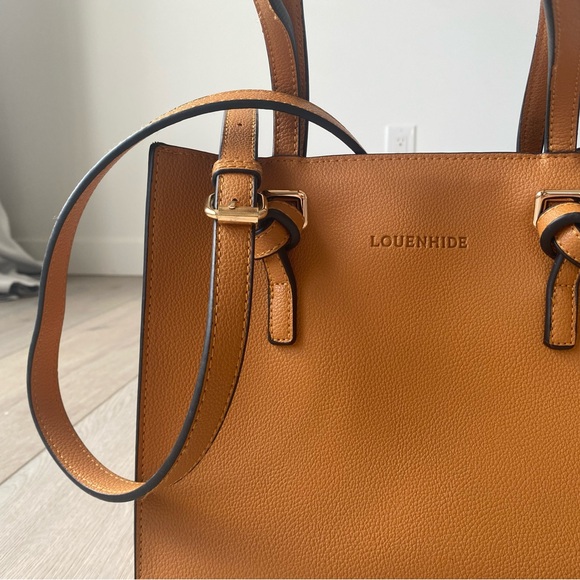 Vegan Leather Louenhide Bag with cross body option - Picture 3 of 14